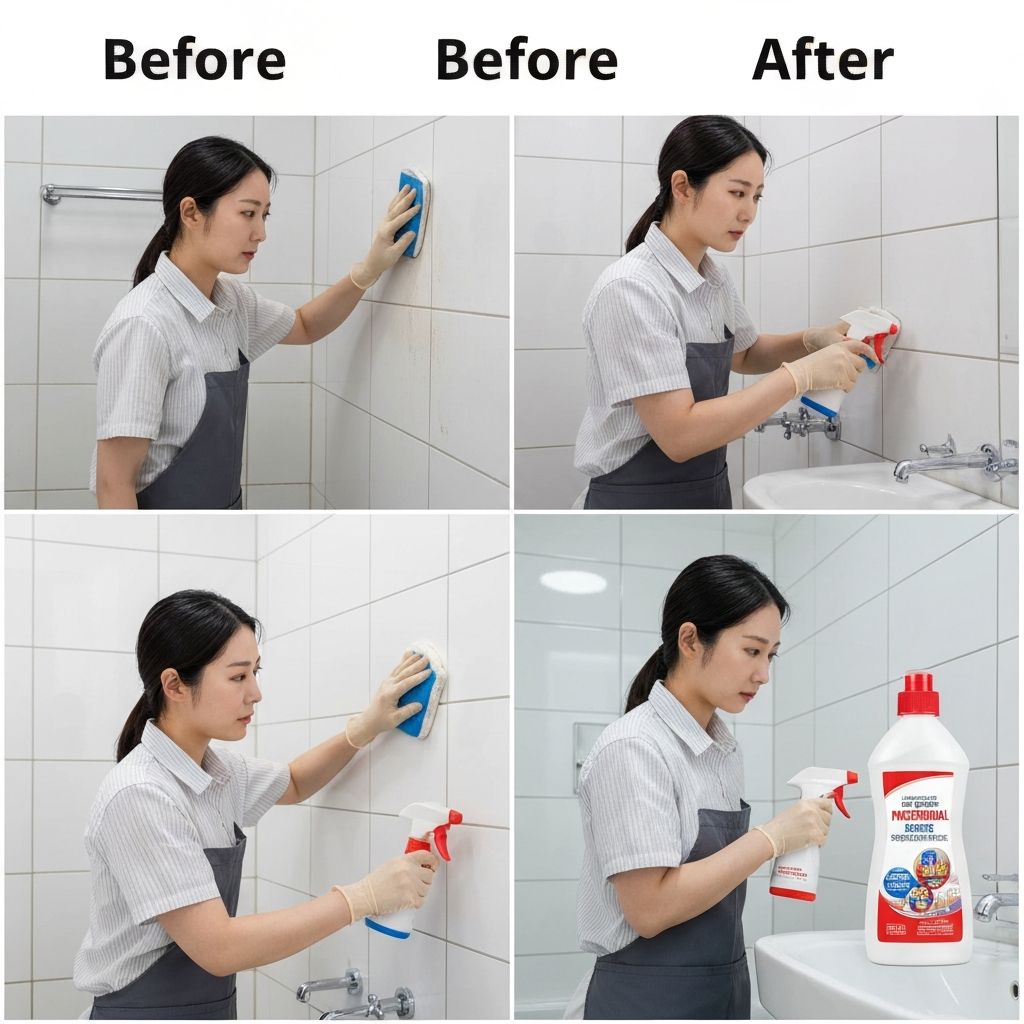 욕실 스케일 제거